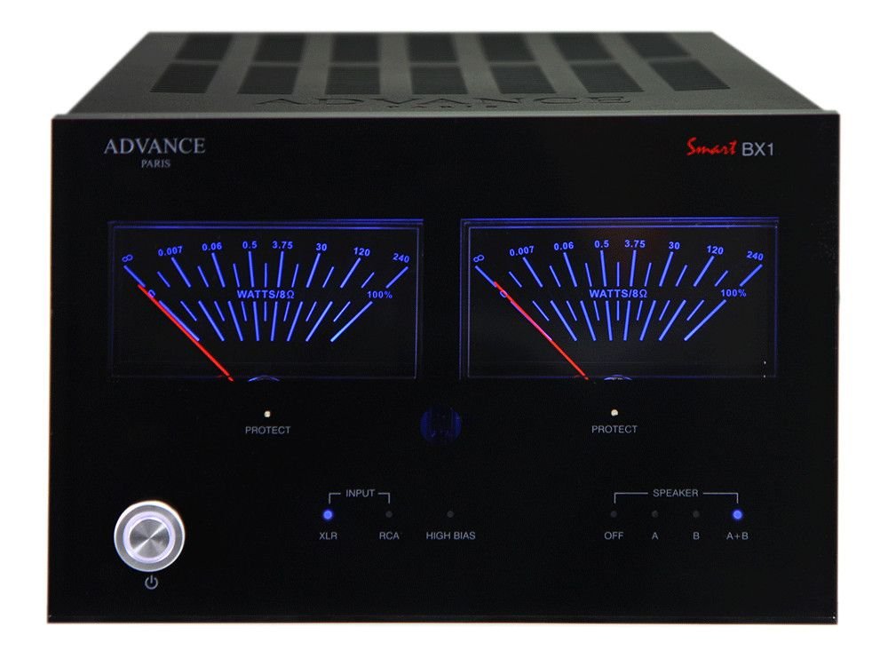 ADVANCE ACOUSTIC Smart Bx1 2.0 Verkabelt schwarz Verstärker Audio