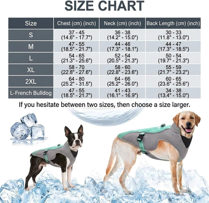 Sommer Hund Kühlweste Geschirr Atmungsaktive Mesh Hund Kühler Jacke Kühle Bequeme Hundemantel Einste