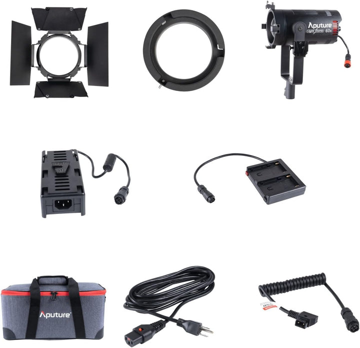 Aputure LS 60x LED Video Licht 60W Bi-Farbe 2700~6500K Unterstützt App Steuerung Integrierte Beleuch