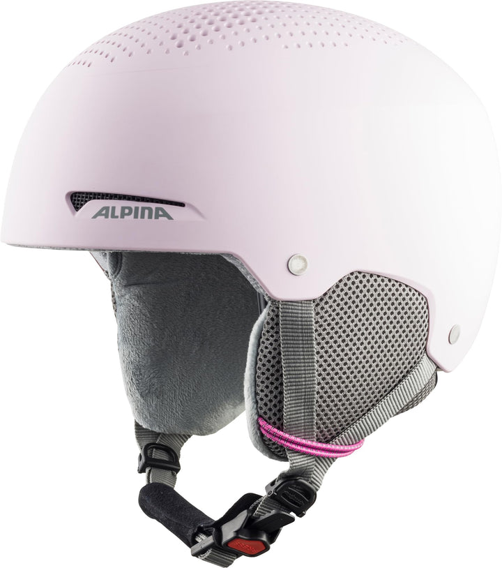ALPINA ZUPO - Sicherer, Stossabsorbierender, Belüfteter & Schlagfester Skihelm Für Kinder light-rose
