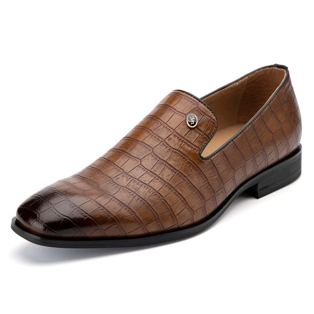 MEIJIANA Herren Mokassins Klassische Herren Anzug Schuhe Elegante Schuhe Leder Sommer Freizeitschuhe