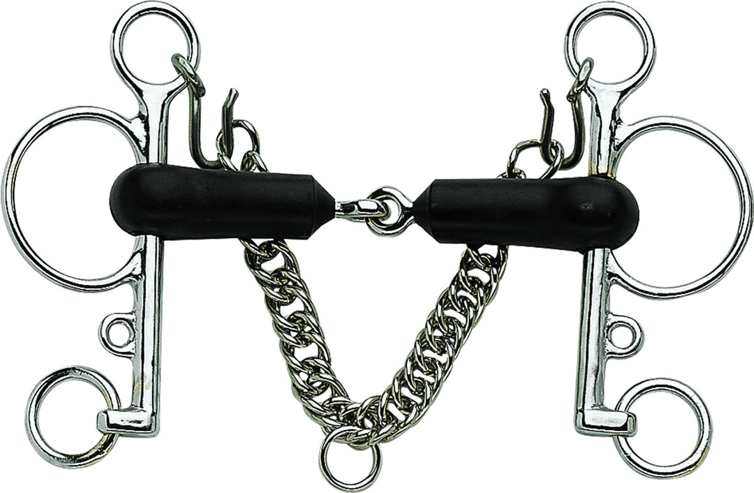 SPRENGER Pelham Weichgummi 18 mm (Edelstahl) silber 18 Mm, silber 18 Mm