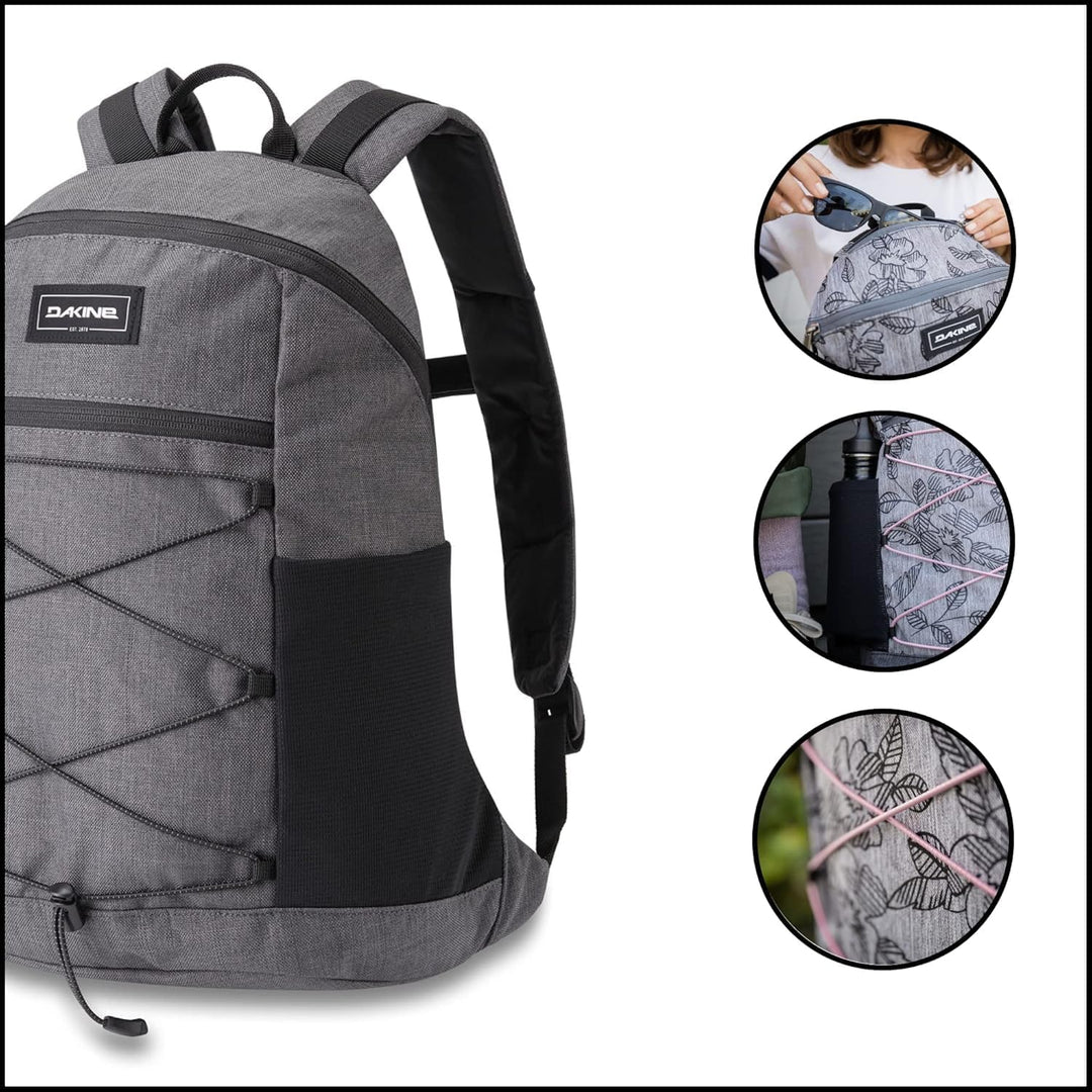 Dakine WNDR Pack 18L Carbon Einheitsgrösse Carbon, Einheitsgrösse Carbon