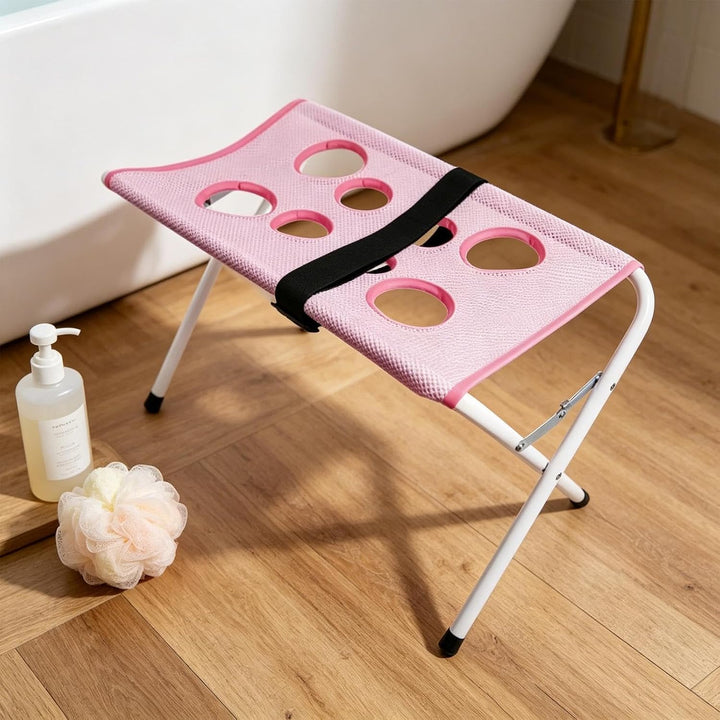 Hundepflege Hängematte, Kratzfester Hundepflegetisch mit 8 Löchern Rosa, Rosa