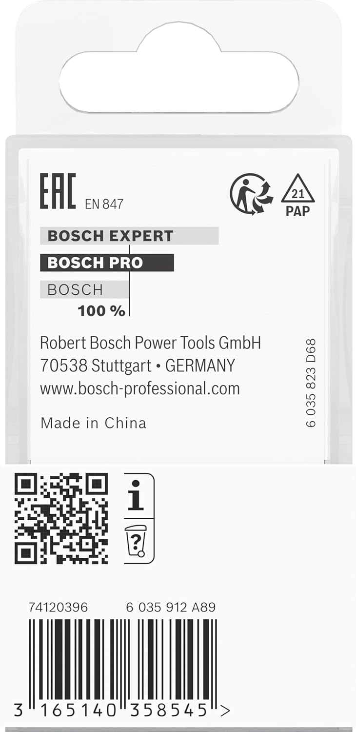 Bosch Professional 1x Kantenformfräser Standard for Wood (für Holz, Radius 4.8mm, Arbeitslänge 14mm,