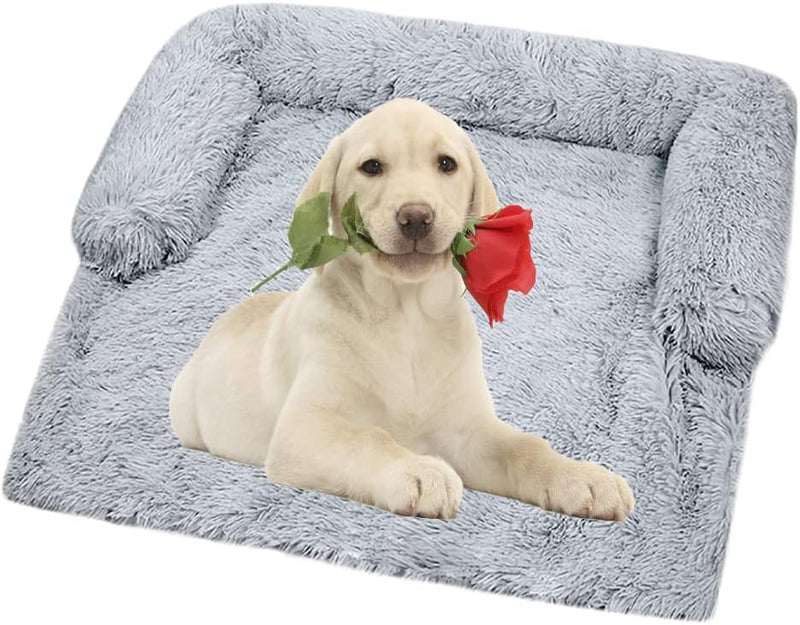 Vinnykud Couchkissen für Hunde und Katzen Plüsch Hundematte Grosse Hundebett Hundesofa Wasserfeste U