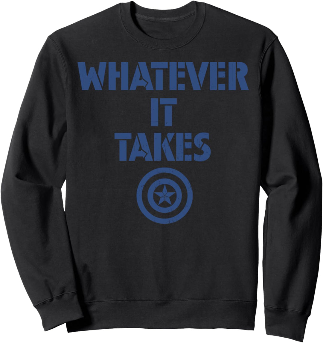 Marvel Avengers Endgame Whatever It Takes Captain America Sweatshirt