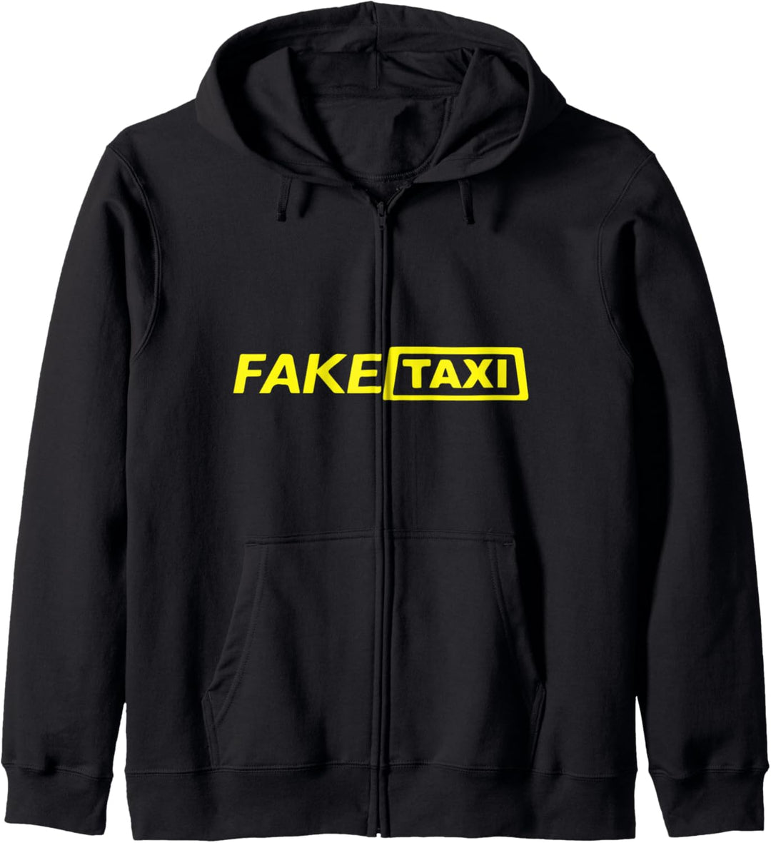 Fake Taxi Lazy DIY Halloween Kostüm Lustig Einfach Humor Kapuzenjacke