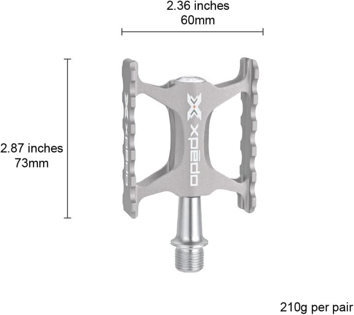 Xpedo 2184005800 Pedal, schwarz, 20 x 8 x 4 cm