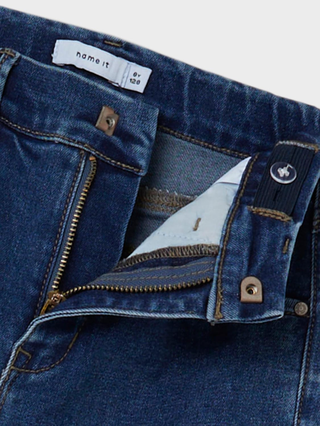 NAME IT Mädchen Jeanshose 116 Medium Blue Denim, 116 Medium Blue Denim