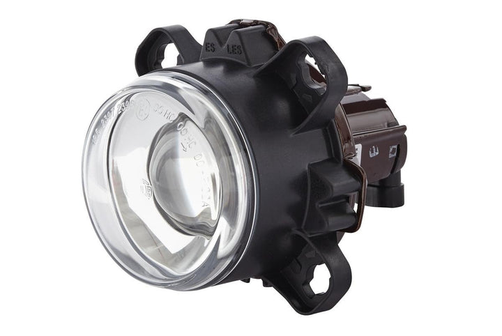 HELLA - Halogen/DE-Hauptscheinwerfer - 90mm Performance - 12V - rund - Einbau - glasklare Streuschei
