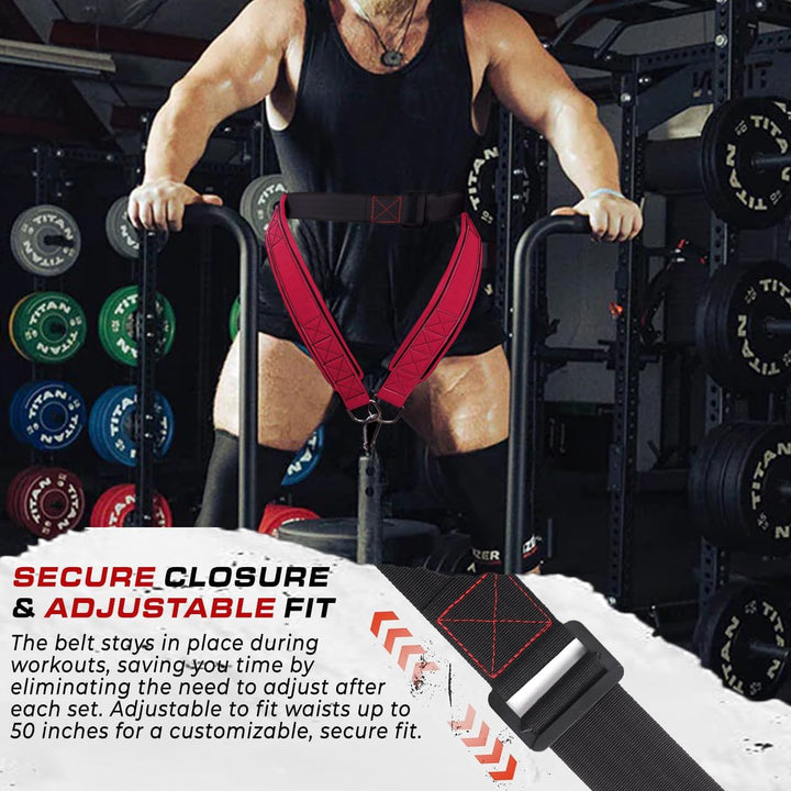 TAVIEW Gürtel für Kniebeugen, Rackbefestigung & Kniebeugenmaschine, Gewichtheben & Powerlifting – Rü