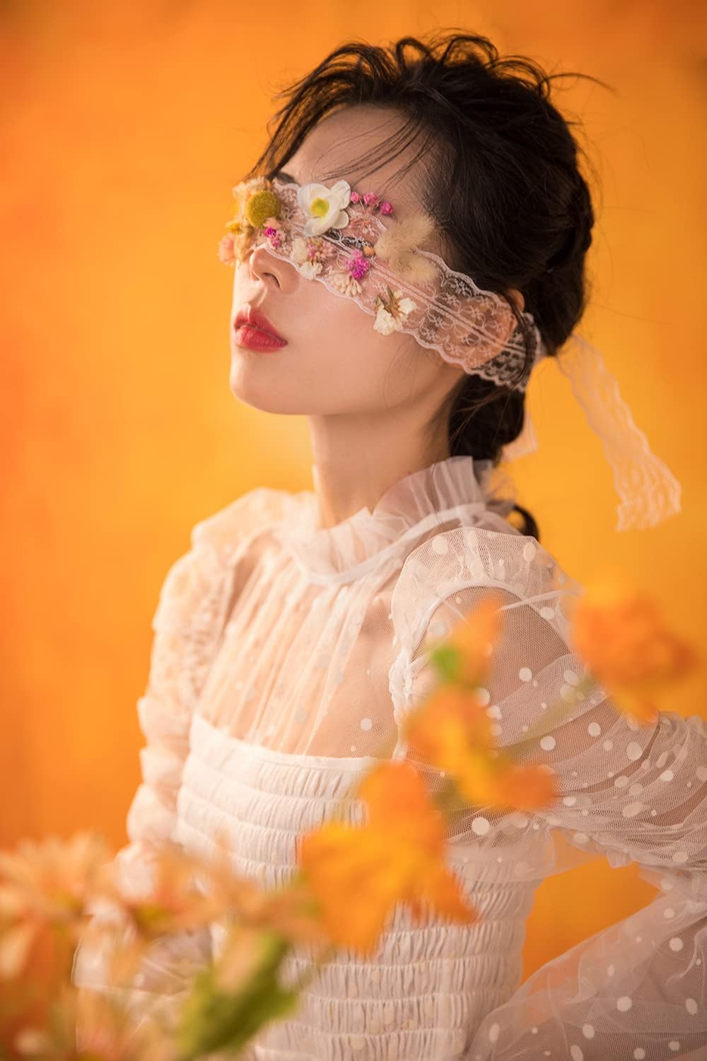 Kate 1.5x2.2m Orange Portrait Hintergrund Orange Textur Hintergrund Orange Mikrofaser Hintergrund St