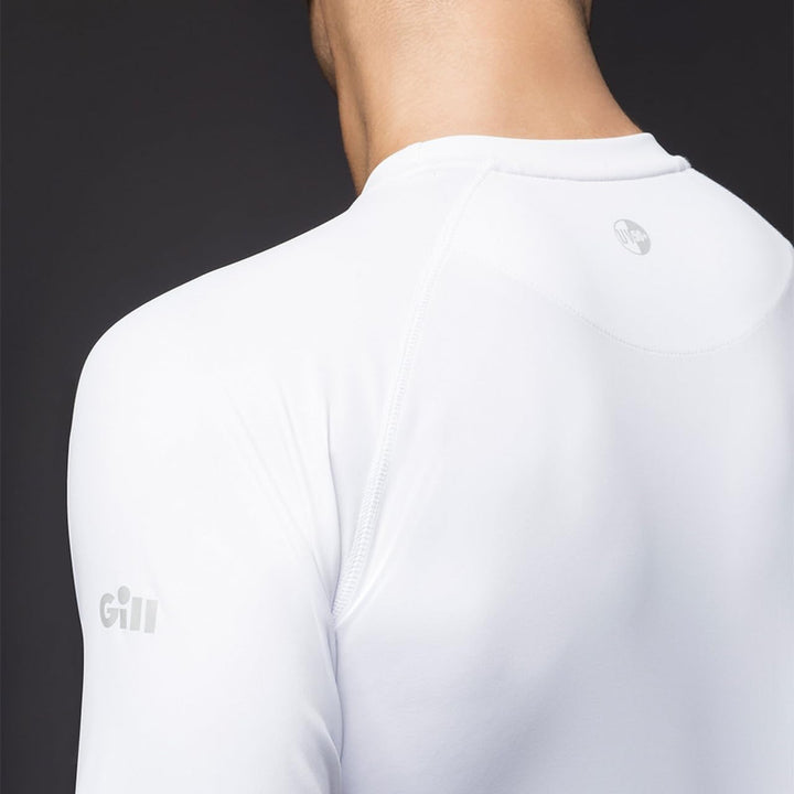 Gill Herren Uv011 Bluse XXL Weiss, XXL Weiß