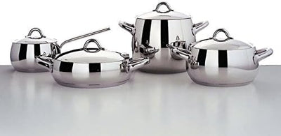 Alessi "MAMI" Deckel aus Edelstahl, 3.2 x 6.5 x 7.3 cm Silber 3.2 x 6.5 x 7.3 cm, Silber 3.2 x 6.5 x