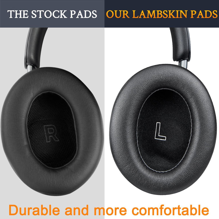 SOULWIT Lammfell Ersatz Ohrpolster für Bose QC Ultra/New QuietComfort Ultra(2nd Gen) Wireless Kopfhö