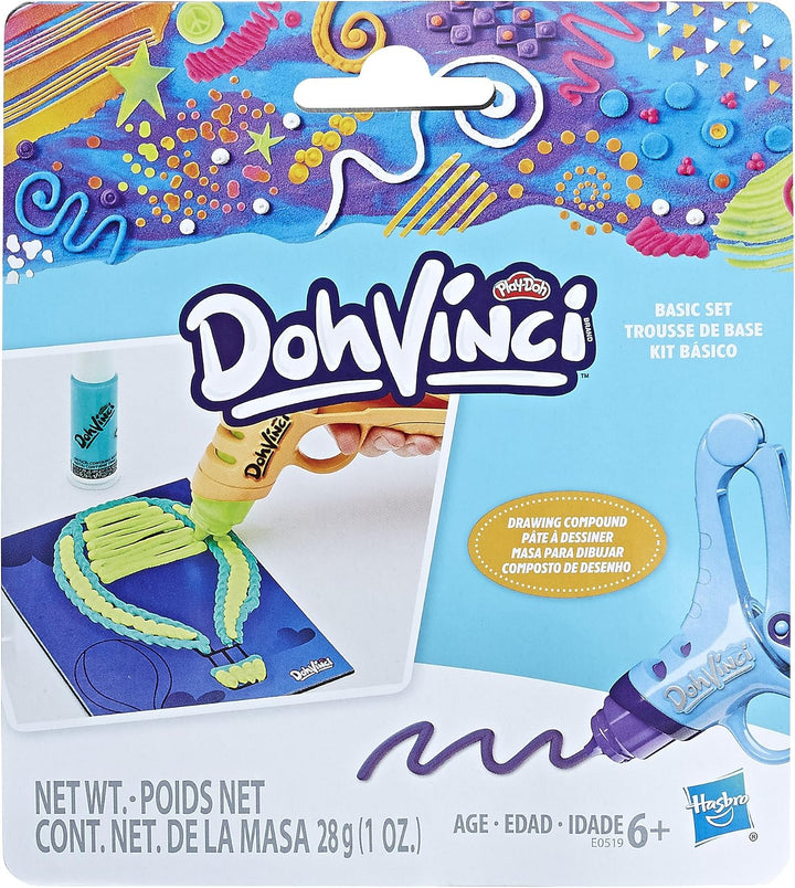 Play-Doh DohVinci Basic Set: Kunst-Set, 6 Zoll x 1,63 Zoll x 7 Zoll, Weiss, Matt, Ab 6 Jahren
