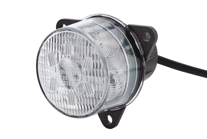 HELLA - Blinkleuchte - LED - 24V - Anbau/geschraubt - Lichtscheibenfarbe: glasklar - Kabel: 500mm -