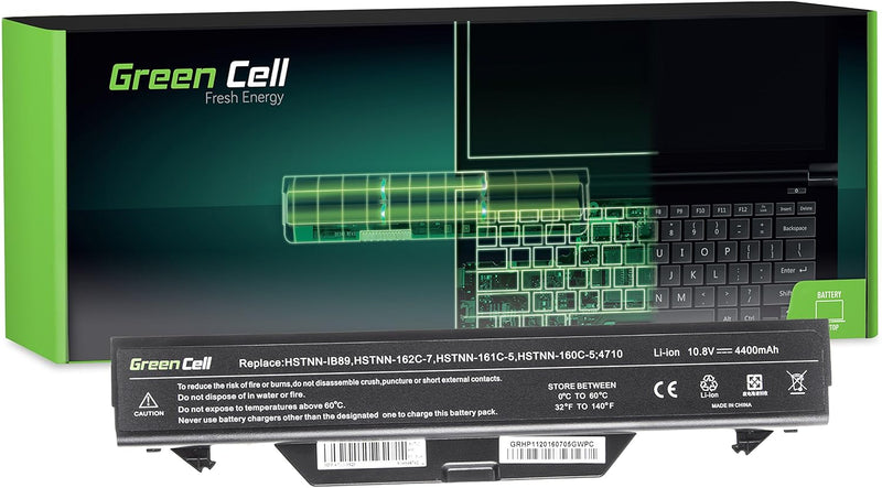 Green Cell Standard Serie ZZ06 ZZ08 Laptop Akku für HP ProBook 4510s 4515s 4710s 4720s (6 Zellen 440