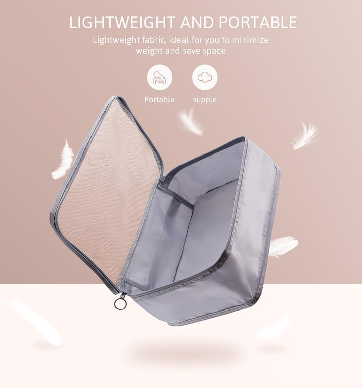 Meowoo 8-teilig Koffer Organizer Set, Packing Cubes, Packwürfel für Urlaub & Business, Reise Organiz