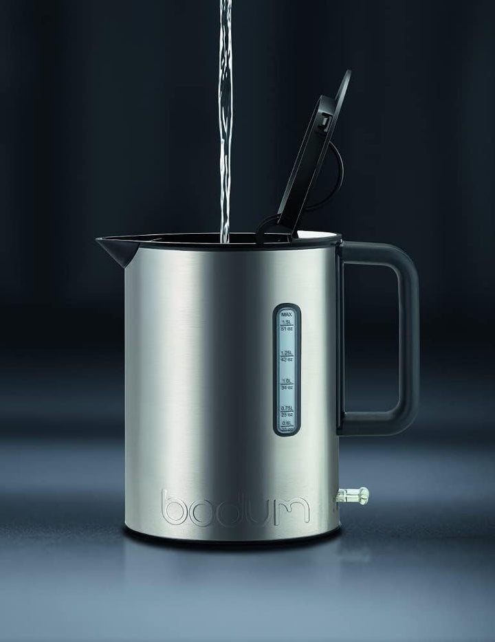 Bodum 5500-57EURO-2 IBIS Vorratsdosen, Glass, 1.5 liters, Chrom matt 1, 5 Chrom