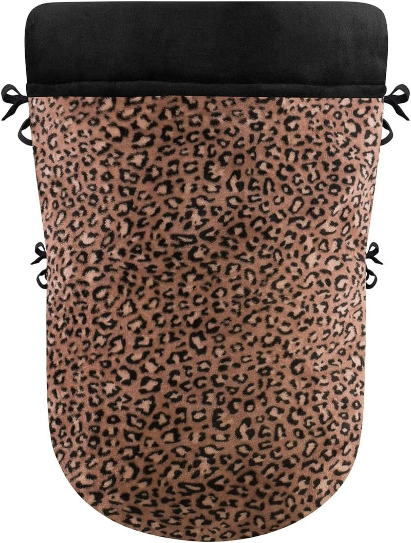 JYOKO KIDS Universal Baby Fusssack Kinderwagen, Extra Weicher Fleece für den Winter (ANIMAL PRINT, F