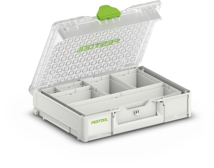 Festool Systainer³ Organizer SYS3 ORG M 89 6xESB (mit Einsatzboxen (50 x 50 x 68, 50 x 100 x 68, 100