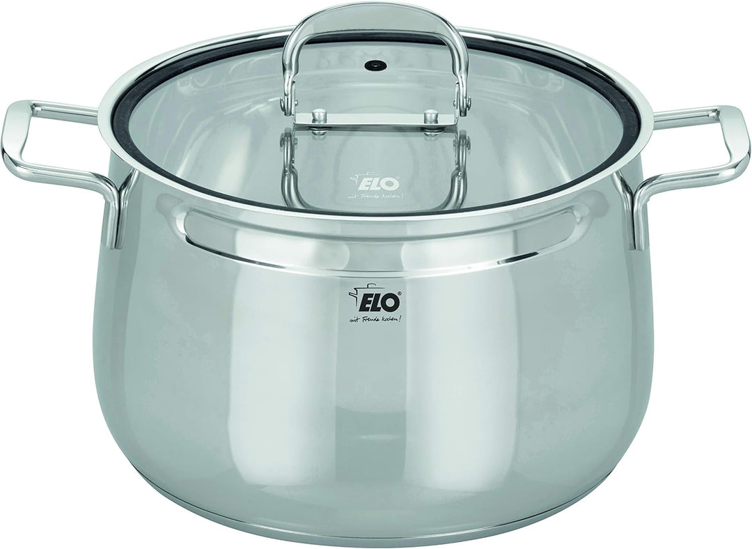 Topfset 3-teilig Mystery 91005, stapelbar, Edelstahl 18/10 - mit Volumenskala & Öl-Dosiersystem, bac