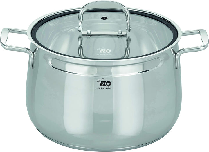 Topfset 3-teilig Mystery 91005, stapelbar, Edelstahl 18/10 - mit Volumenskala & Öl-Dosiersystem, bac