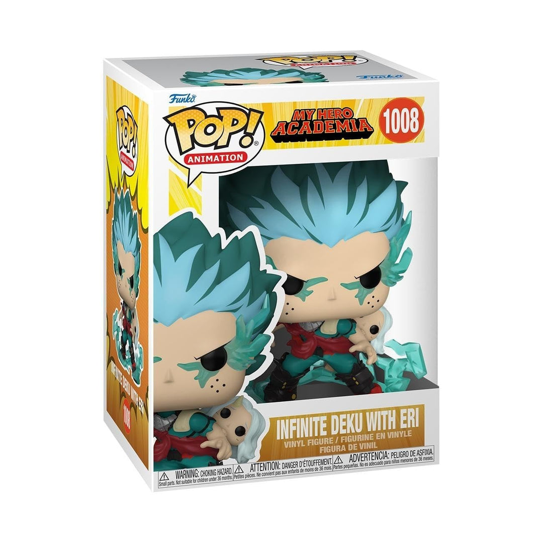 Funko Pop! Animation: MHA - Infinite Deku mit Eri - My Hero Academia - Vinyl-Sammelfigur - Geschenki