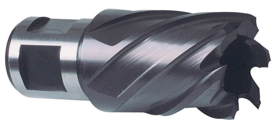 RUKO Kernbohrer HSS-TiAlN mit Weldonschaft (3/4 Zoll) Durchmesser 50 mm