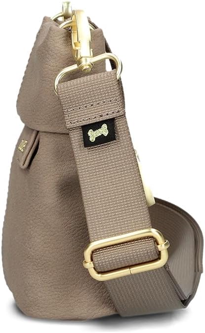Zwei Hunde Leckerlibeutel Leo LET40 aus Kunstleder – Futtertasche für Hundetraining & Gassi gehen, K