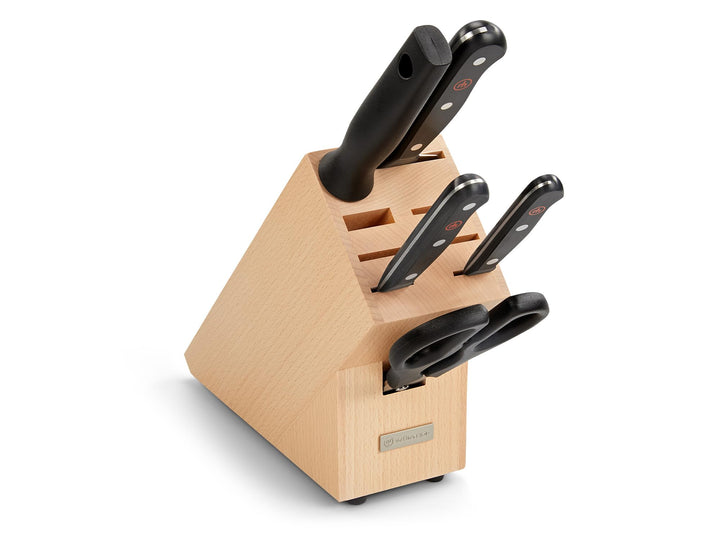 WÜSTHOF Gourmet Messerblock mit 5 Artikeln gr. Block mit 5 Artikeln, gr. Block mit 5 Artikeln