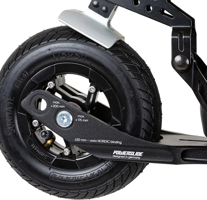 Powerslide Nordic Inline Skate 4-Cross 175, für Damen und Herren 40EU EU, 40EU EU