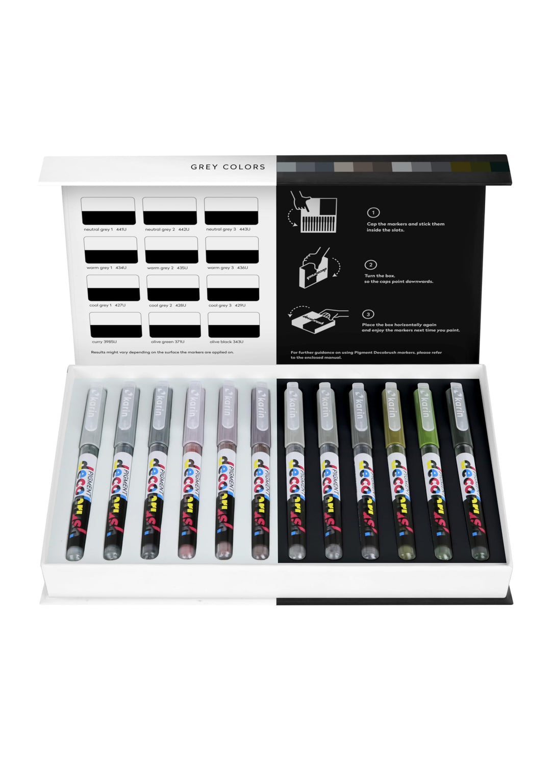 KARIN PIGMENT decobrush Grey Colors Collection, 29C2
