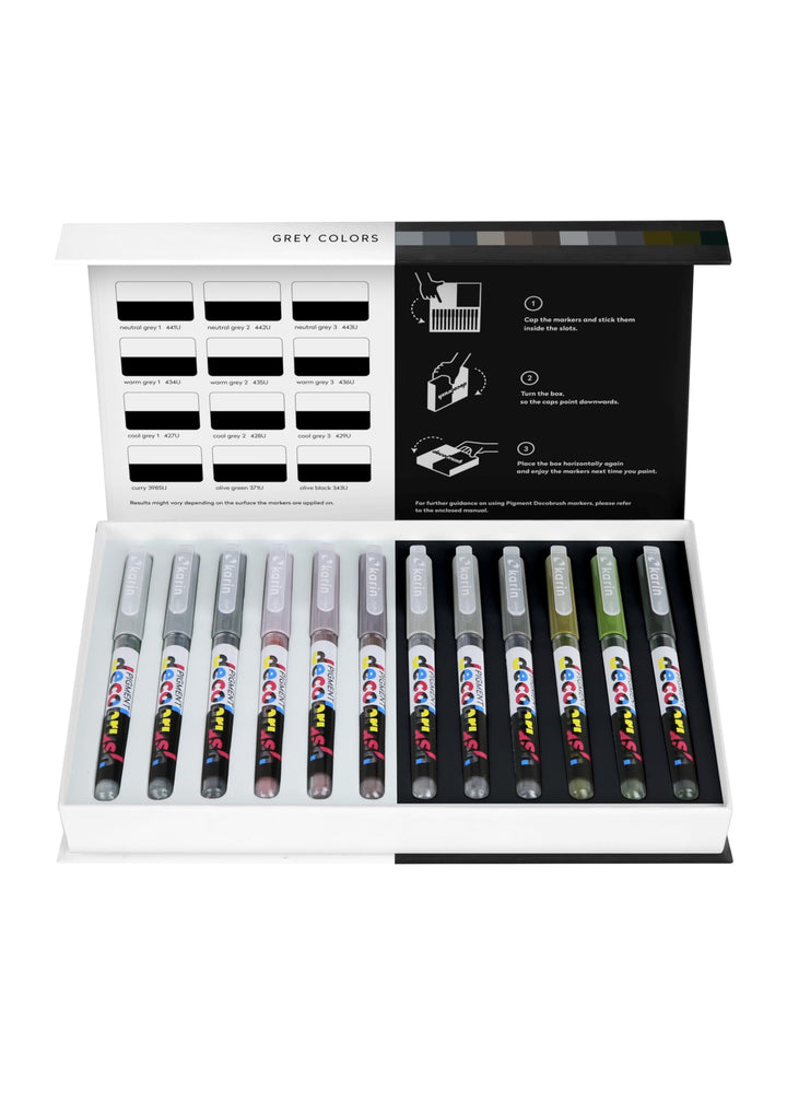 KARIN PIGMENT decobrush Grey Colors Collection, 29C2