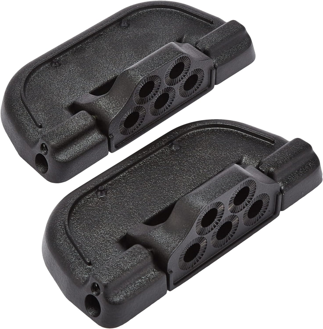 Kuryakyn Motorrad-Fusskontrollkomponent: geriffelte Klappbretter für Fahrer- oder Beifahrerfussböden