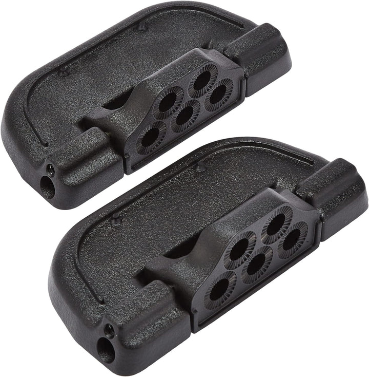 Kuryakyn Motorrad-Fusskontrollkomponent: geriffelte Klappbretter für Fahrer- oder Beifahrerfussböden