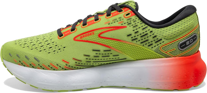 Brooks 40.5 EU Limette Rot Ebenholz, 40.5 EU Limette Rot Ebenholz