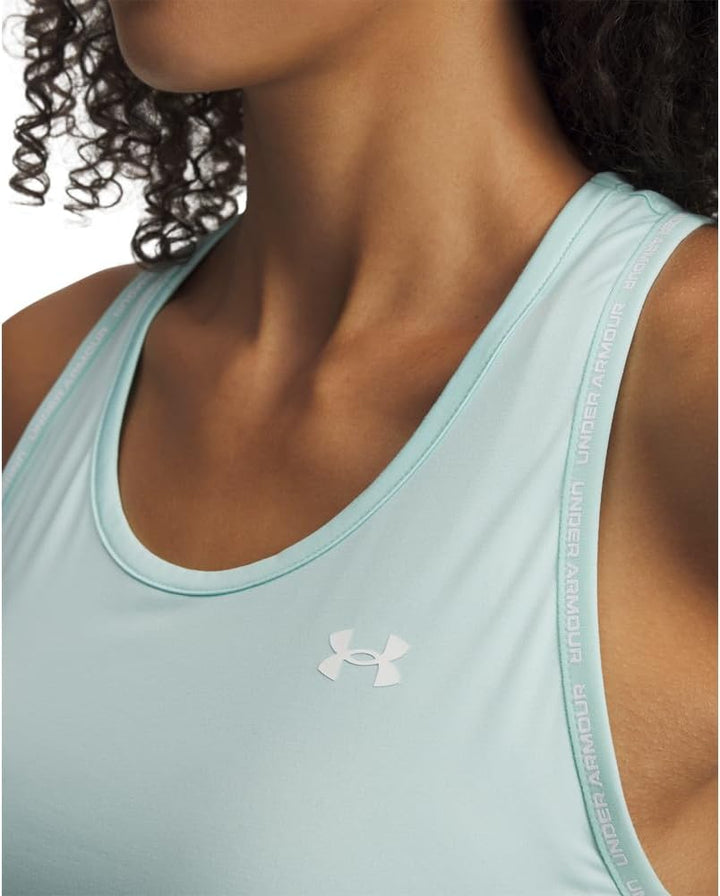 Under Armour Damen Armour Sport 2-in-1 Tank Hemd XS Refresh Mint, XS Refresh Mint