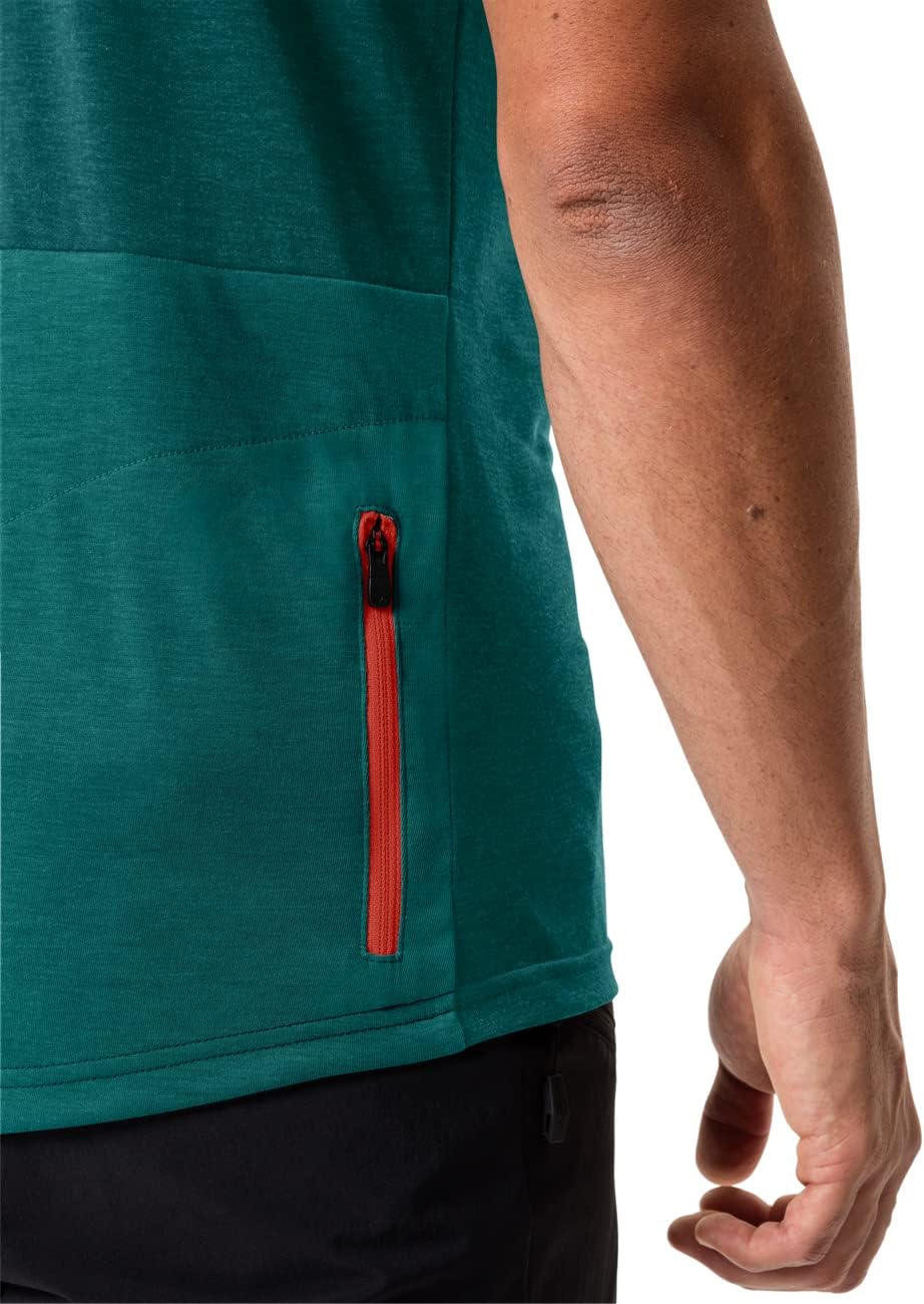 VAUDE Herren Men's Altissimo Shirt Ii T-Shirt M Mallard Green, M Mallard Green