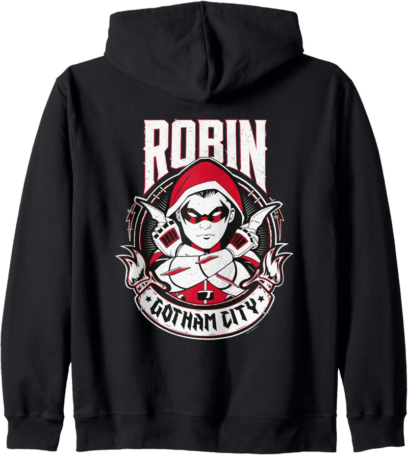 Batman Robin Gotham City Kapuzenjacke