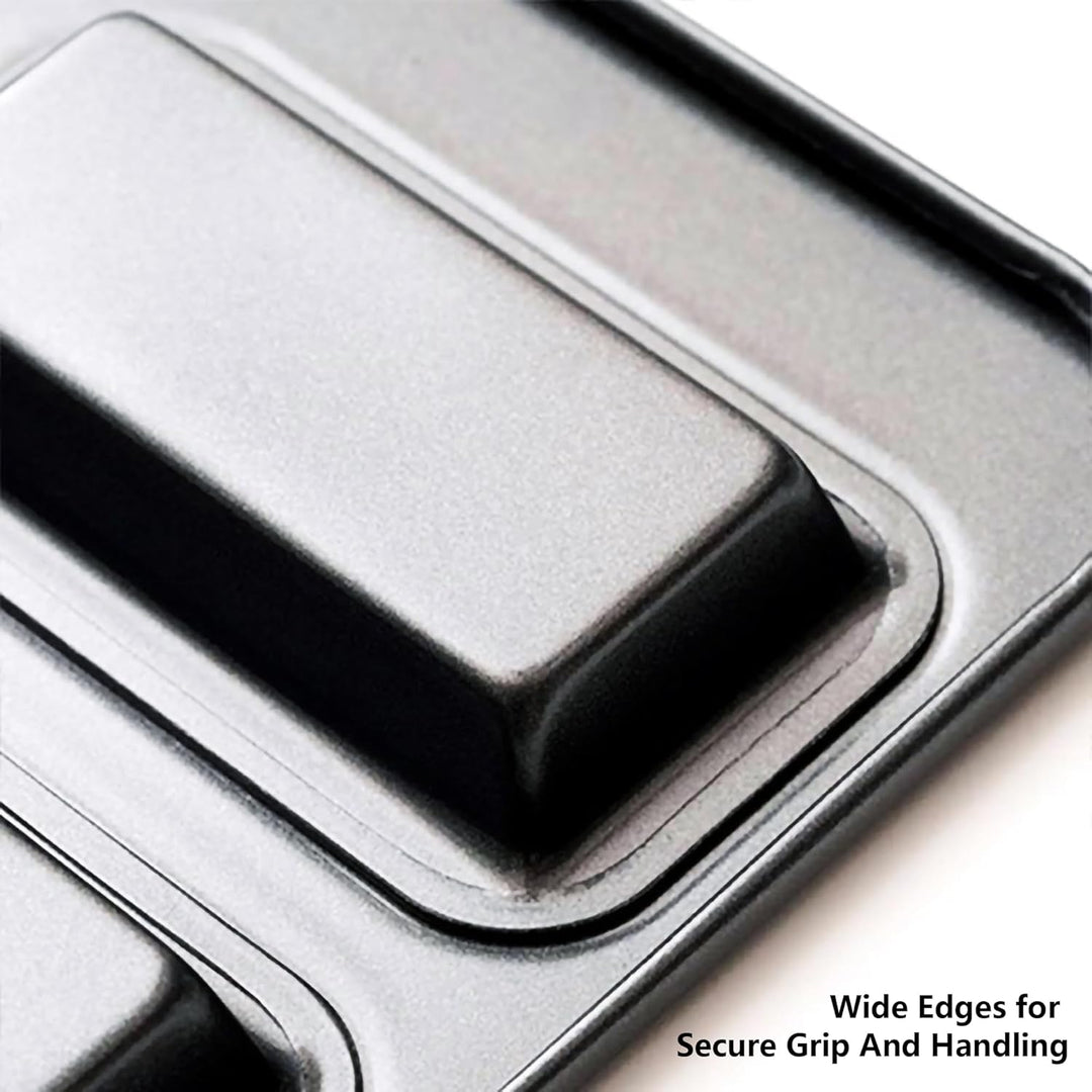 Financier Mould Financier Cake Pan Non-Stick Muffin Pan Biscuits Cookies Mini Laib Tray Bakeware for