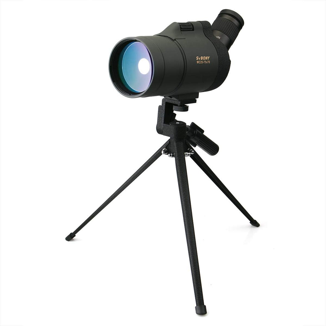 Svbony SV41 Spektiv, 25-75x70 Mak Telescope Monokular, BAK4 Prism FMC Optics Wasserdicht Spektiv mit