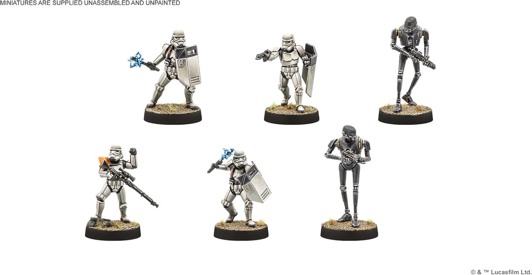 ATOMIC MASS GAMES, Star Wars: Legion – Aufstandskontroll-Sturmtruppen, Erweiterung, Tabletop, 2 Spie