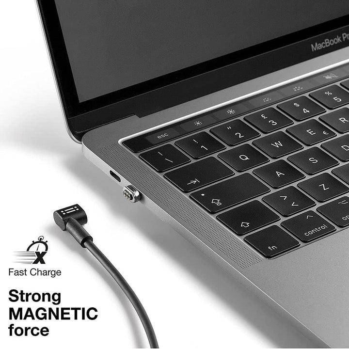 aiino italian ideas - MagPower USB-C auf USB-C (Apple MFI-Zertifiziert), 2M Magnetisches Lade, Kompa