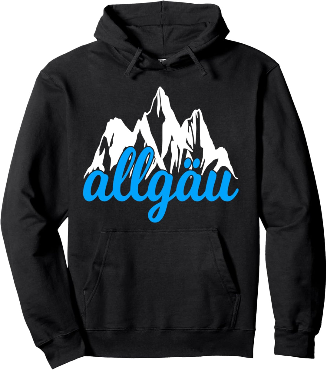 Allgäu Berge Wandern Klettern Pullover Hoodie