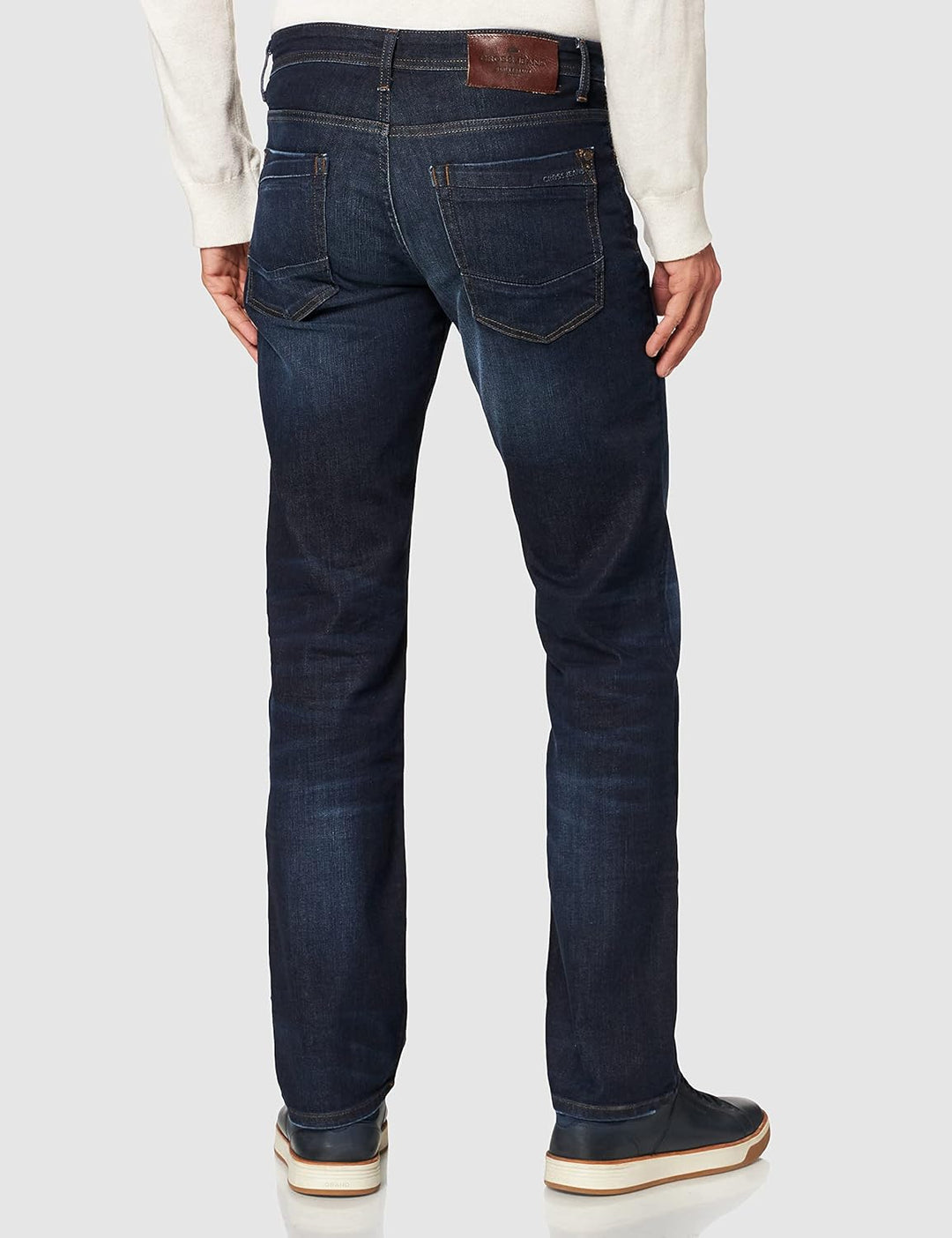 Cross Jeans Herren Relaxed Jeanshose New Antonio 33W / 30L Blau (Deep Blue 089), 33W / 30L Blau (Dee