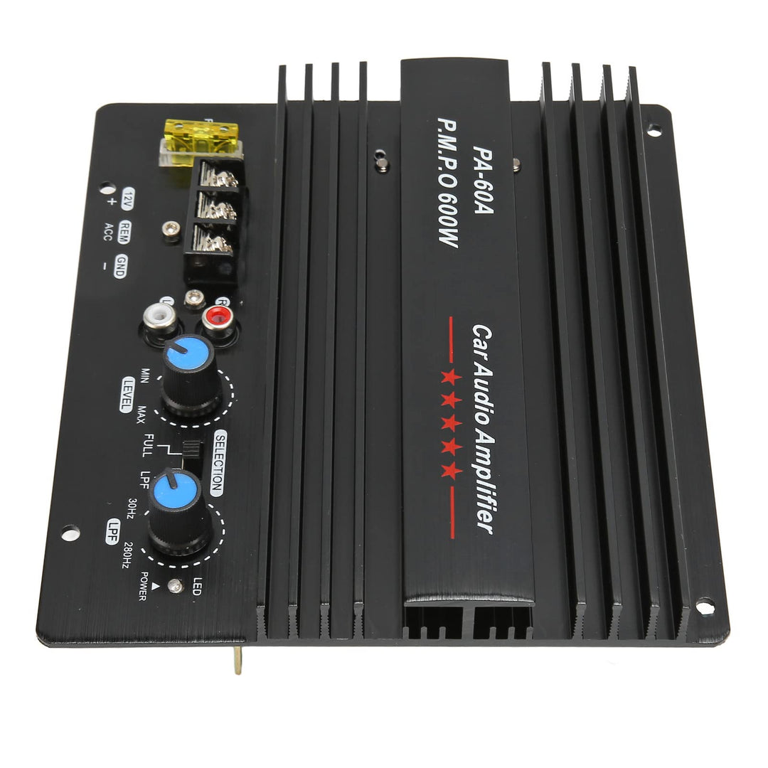 Stereo-Audio-Leistungsverstärker, 12 V 600 W Auto-Sound-Leistungsverstärkerplatine, Digital-Verstärk