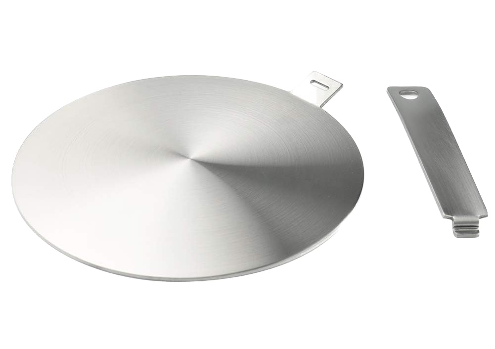 9.45inch Induktions-Adapterplatte Induktionsherd Hitzeverteiler Ringplatte, Induktionsadapter mit te